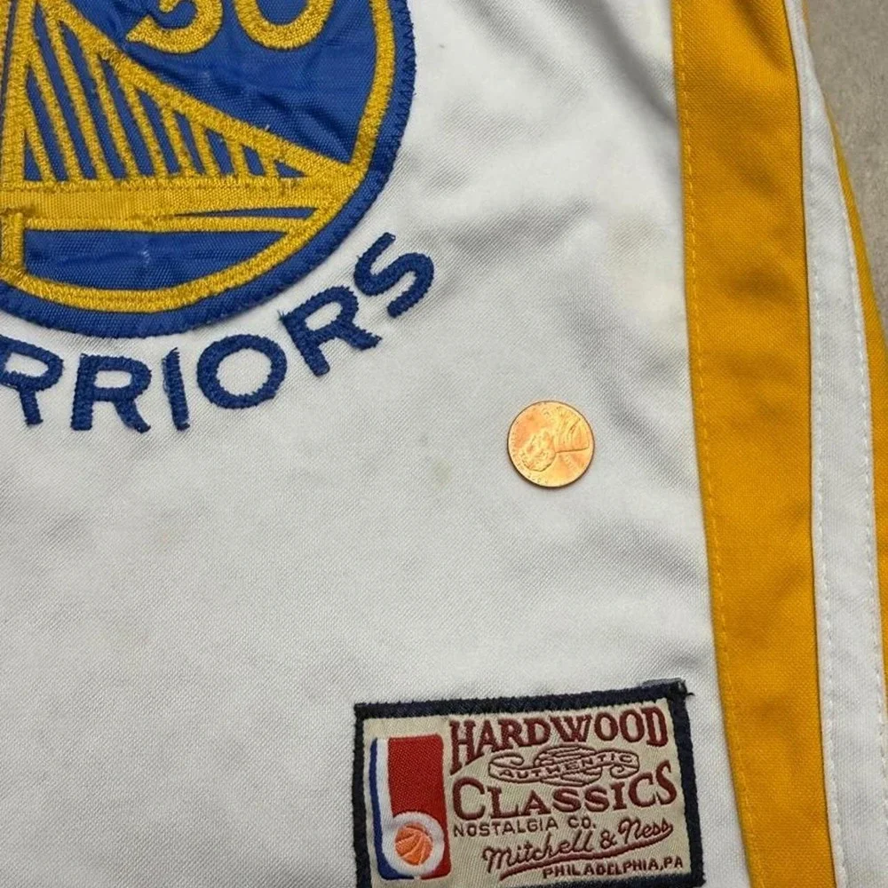 Mitchel & Ness Golden State Warriors Curry Jersey #30 hardwood classics Size 2